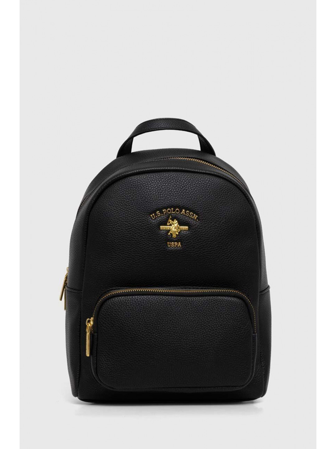 Batoh U S Polo Assn dámský černá barva malý hladký